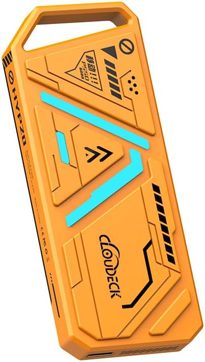 SSD Enclosure, USB C External, 10Gbps M.2 NVMe to USB Adapter/Reader Supports M and B&M Keys and Size 2242/2260/2280 SSDs