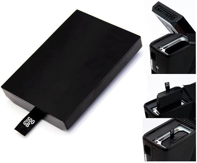 Tianke 500GB Hard Drive Disk HDD for Xbox 360 Slim Games Console