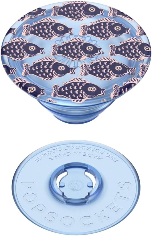 PopSockets Adhesive Phone Grip, Holder, Phone Stand, Blue - School Time