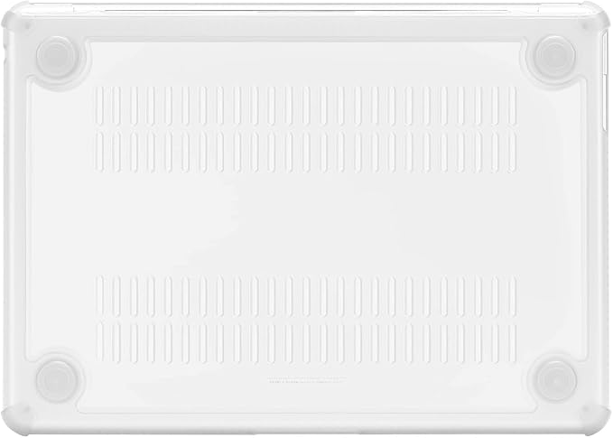 MOSISO Shock-Absorbing Hard Case Compatible with MacBook Air 15 inch M5 2026 M4 M3 M2 2025-2023 A3448 A3241 A3114 A2941,Anti-Cracking Heavy Duty Hard Shell with TPU Bumper&Keyboard Cover,Crystal Clear