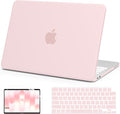 AKIT Compatible with MacBook Neo Case 13 inch 2026 A3404, Slim Matte Hard Shell Laptop Case+Screen Protector+Keyboard Cover for MacBook Neo 13 inch, Chalk Pink
