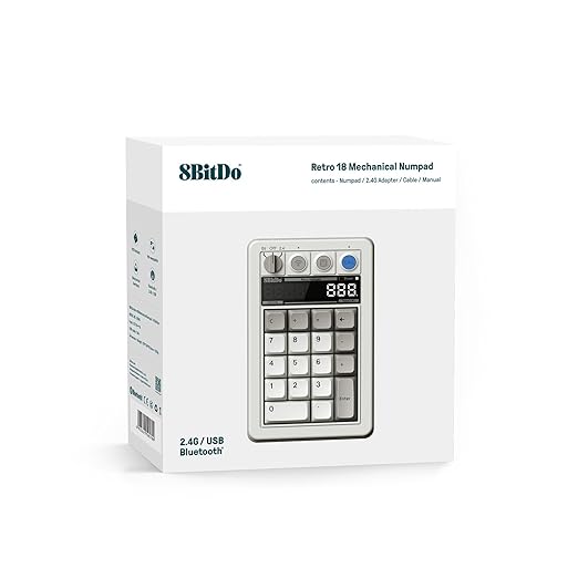 8BITDO Retro 18 Mechanical NUMPAD - M Edition