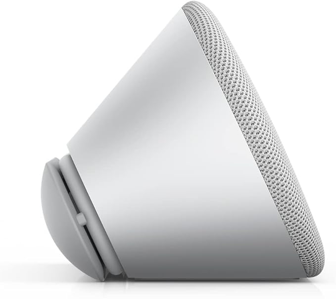Dell SP3022 USB Computer Speaker for PC, Laptop, Monitor, Business Conference-Mini Soundbar Speakerphone, AI Noise Echo Cancellation, Full Duplex Audio, 2 x 1.8W, MS-Teams Certified - Platinum Silver