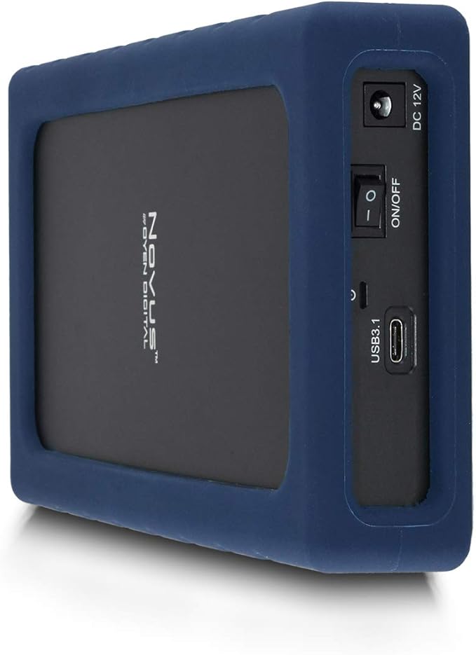 Oyen Digital Novus 12TB External USB-C 7200RPM Hard Drive, (3N1-C-12T-BL)