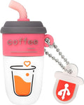 32GB Cute USB Flash Drive Computer Memory Stick Funny USB Pendrive for Teachers, Students, Family and Friends - Brown Coffee
