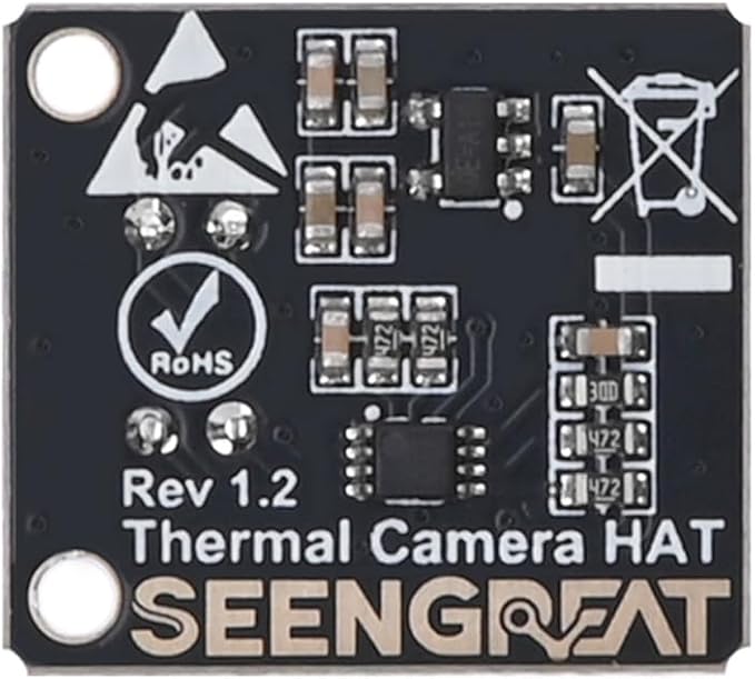Thermal Camera MLX90640-D110 IR Array Thermal Imaging Camera,I2C Interface 32 * 24 Pixel Infrared Array,110 Degree Field of View