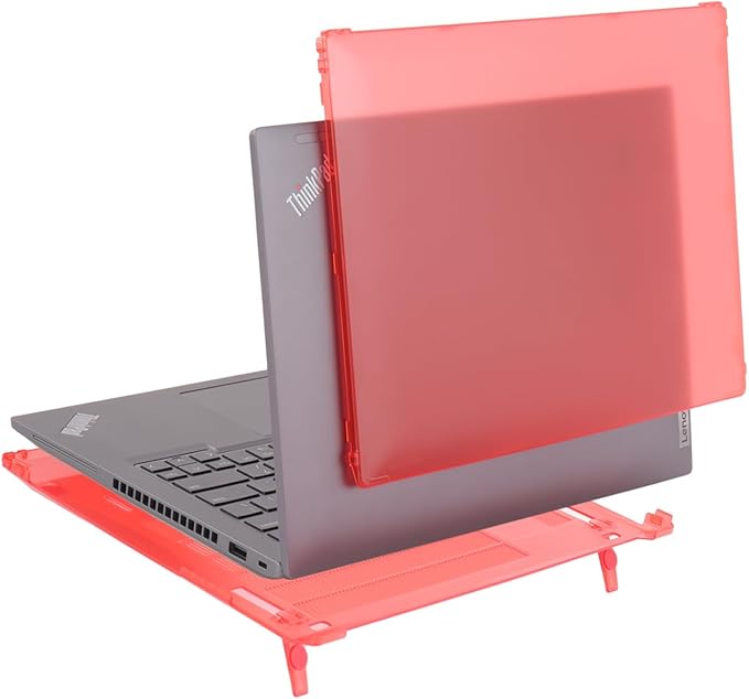 mCover Hard Case ONLY Compatible for 2023-2024 14" Lenovo ThinkPad T14 Gen 3 / Gen 4 Windows Notebook PC (with 180° Hinge, NOT Fitting Any Other Lenovo Models) - Aqua