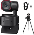 OBSBOT Tiny 2 Lite AI-Powered 4K UHD PTZ Webcam,1/2" CMOS 4X Digital Zoom AI Auto Tracking with Auto Zoom Gesture Control 2.0, LiveStream for Game/Meeting/Online Educate, W Mini Tripod