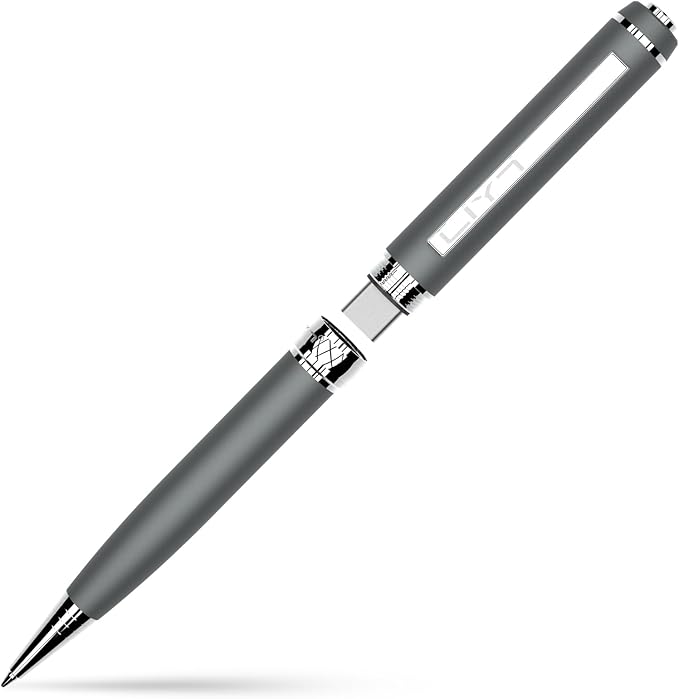 USB C Flash Drive Pen, Portable USB Memory Stick with Pen Design, Type C + USB-A Dual 3.0 High Speed Flash Drive with Smooth Writing, Compatible with Smartphone Tablet Computer iPhone 15 16