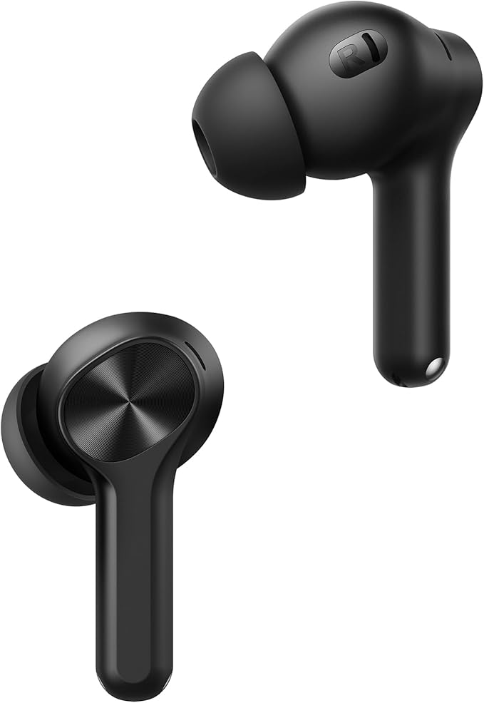 realme Buds T200 Lite Bluetooth in Ear Earbuds,4 Mic, AI ENC for Calls,48 Hours Total Playback with Fast Charging and Ultra Low Latency Gaming TWS, Google Fast Pair, with mic - (Black)