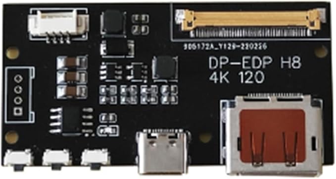 DP to EDP 4K 120HZ DIY4K Driver Board 4K 2K 1080 Adapter Board for Portable Display(A) Easy Install