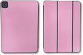 Skin Compatible with Apple Smart Folio for iPad Pro 11-inch (M4/M5) 2025 - Solid Pink - Premium 3M Vinyl Protective Wrap Decal Cover | Crafted in The USA by MightySkins