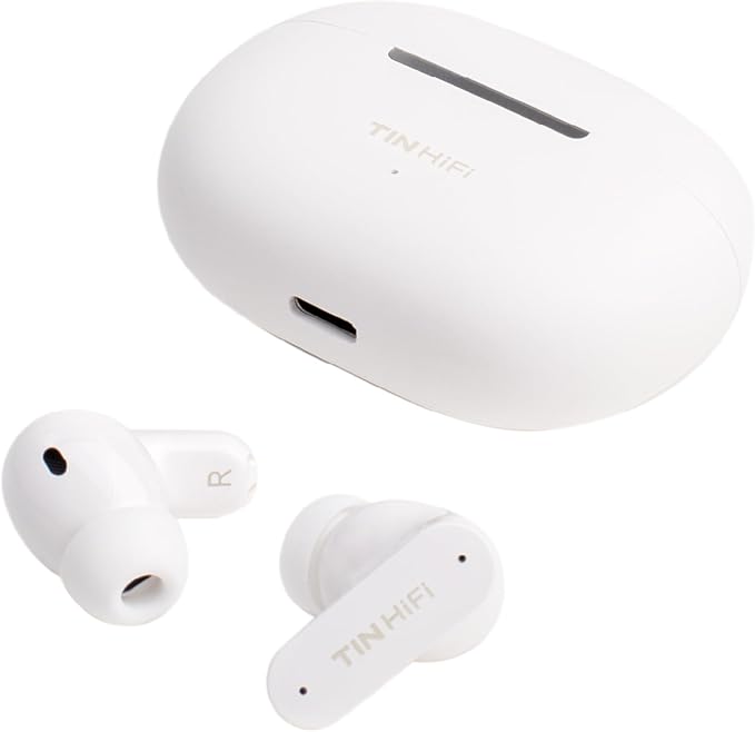 TINHIFI TINBUDS1 Bluetooth 5.3 HI-FI TWS The Wireless Earphones ANC Have Active Noise Cancellation Function, with a Playback Time of up to 18 Hours, and are Equipped with a Built-in Microphone
