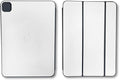 Skin Compatible with Apple Smart Folio for iPad Pro 11-inch (M4/M5) 2025 - Solid White - Premium 3M Vinyl Protective Wrap Decal Cover | Crafted in The USA by MightySkins