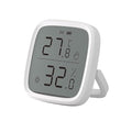 SONOFF Zigbee Indoor Temperature Humidity Sensor, SNZB-02D LCD Zigbee Thermometer Hygrometer, Works with Alexa & Google Home for Remote Monitoring and Home Automation, ZigBee 3.0 Hub Required, 1-Pack