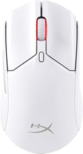 HyperX Pulsefire Haste 2 – Wireless Gaming Mouse- Ultra Lightweight, 61g, 100 Hour Battery Life, Dual Wireless Connectivity, Precision Sensor - White