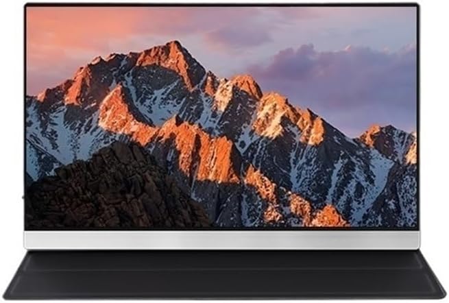 Flicker Free Portable-Monitor-for-Laptop - 15.6'' 4K FHD IPS Display USB-C HDMI with Speakers External Monitor with Speakers