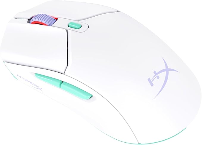 HyperX Pulsefire Haste 2 Core Wireless – Gaming Mouse for PC, Long Battery Life, Lightweight, Custom Core Sensor, Dual Wireless Connectivity, White