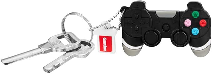 USB Flash Drive, 8GB / 16GB / 32GB USB2.0 Cute Shape USB Memory Stick Date Storage Pendrive Thumb Drives (16GB, Gamepad)