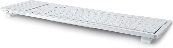 CLVX 1 Mac | Touch On Keys & Gestures AI Keyboard | Bluetooth & USB-C | Low Profile Silent Scissor Keys | Interactive RGB | Aluminum Chassis | Compatible with Mac/iPad/AppleTV/VisionPro