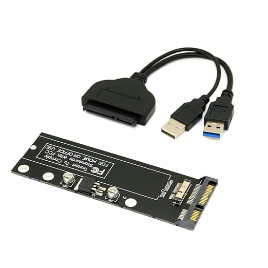 chenyang USB 3.0 to 12+6Pin SSD and SATA 22Pin PCB Disk Drive for 2010 2011 MAC Air A1369 A1370 SSD