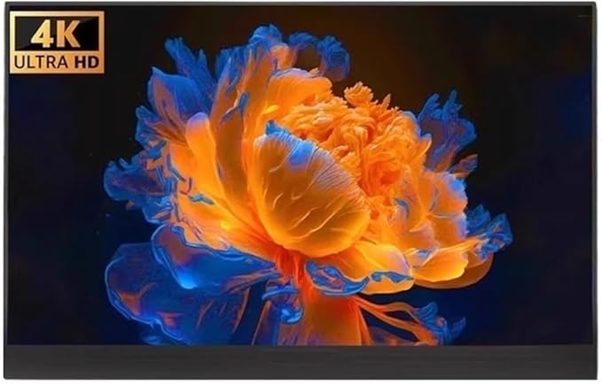Portable Laptop Monitor 15.6-inch 4K Resolution Multi-Function Extended Screen for Gaming and Audio-Visual Sub-Screen Gaming Display