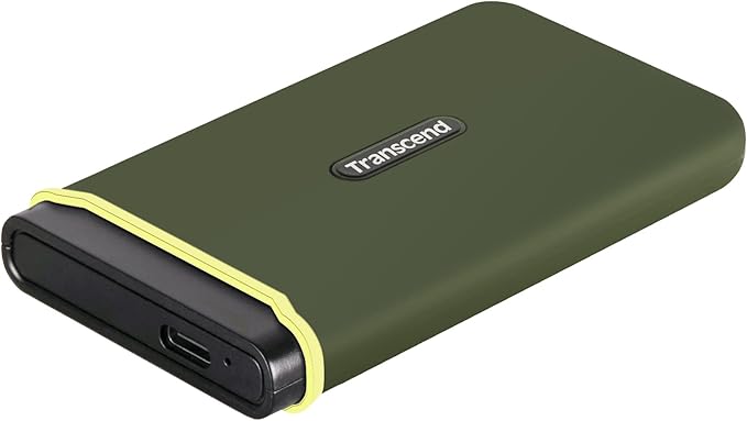 Transcend 2TB External SSD, Up to 2000MB/s, Portable Hard Drive for Steam Deck/iPhone/iPad/Mac/Windows/Android/Tablets/PS5/PS4/Xbox/Smart TV, USB 3.2 Gen 2 (20Gbps) USB-C Cable Portable SSD