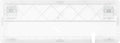 HyperX Origins 2 65% Housing – Translucent Frosted Material, Shine Through, High Profile, Easy Access, Tool Free – White
