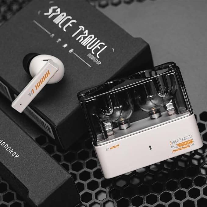 Moondrop Space Travel TWS Earphone Bluetooth 5.3 Noise Canceling True Wireless Stereo IEMs