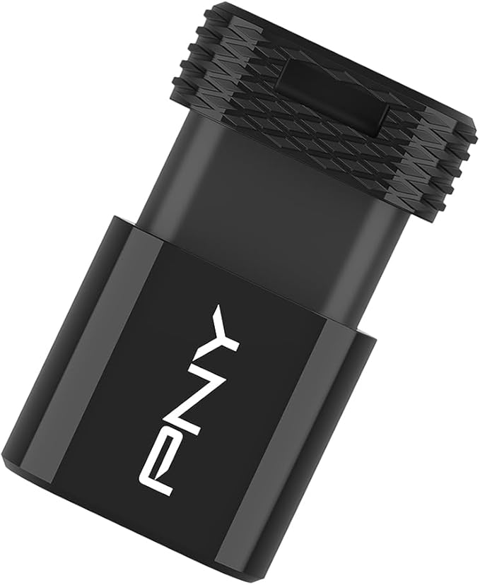 PNY Elite-X Fit Type-C 256GB USB 3.2 Flash Drive – Up to 200MB/s Read, Up to 100MB/s Write, Advanced Performance, Convenient Portable Data Storage, Ultra Compact Fit Design, Type-C Connector