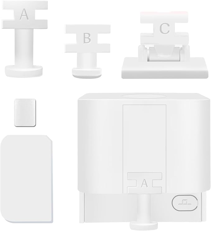 Mengshen Smart Fingerbot Smart Switch Button Pusher Universal Finger Robot Switch Wireless Bluetooth Control No Wiring Needed Timer and App Integration Compatible with Google Alexa