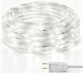 LED Rope Lights, 33Feet Daylight Flat Flexible Strip Light, Plug in Novelty Lighting, Connectable and Waterproof for Home Christmas Holiday Garden Patio Party Decoration
