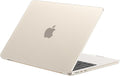 EooCoo Case Compatible with MacBook Air 13 inch M5 2026-2022 M4 M3 M2 A3449 A3240 A3113 A2681, Matte Hard Shell Scratch Resistant Protective Cover Compatible for MacBook Air 13.6 inch, Frost Starlight