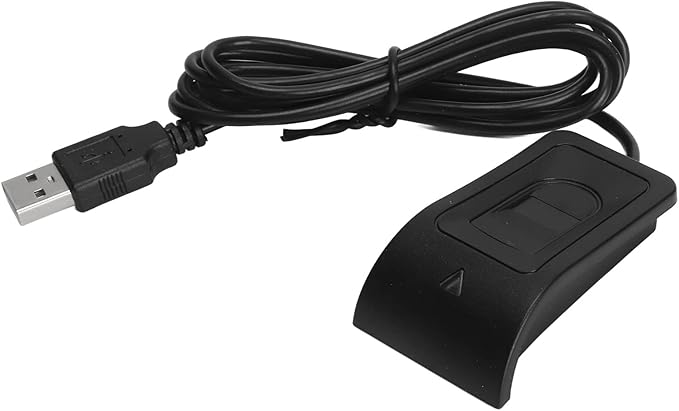 USB Fingerprint Reader Fingerprint for windows10/11, Hello Automatic Driver Installation with 5ft Extension Cable, Password Operation, Hold 10 Fingerprints