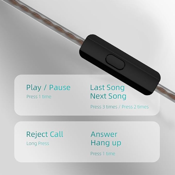 KZ EDX Pro in Ear Monitor Headphones KZ IEM Earphones Dual DD HiFi Stereo Sound Stage Earphones Wired Noise Cancelling Gaming Earbuds for Musicians Singer Audiophiles