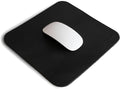 Hide & Drink, Durable Mouse Pad, Executive Mousepad for Work Desk & Office Essentials, Genuine Mat, Thick Full Grain Leather, Handmade, Charcoal Black