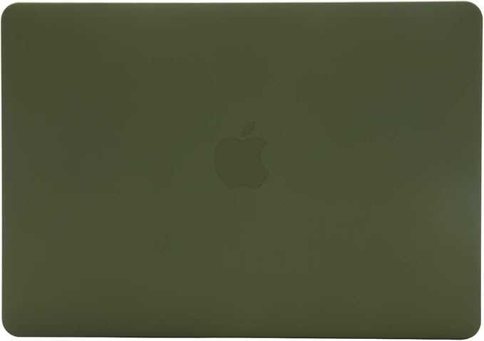 Se7enline Compatible with MacBook Pro 13 2024/2023/2022/2021/2020 Case Hard Shell Cover for Mac Pro 13.3-inch M1/M2 A2338/A2251/A2289 with Touch Bar Touch ID&Silicone Keyboard Skin, Avocado Green