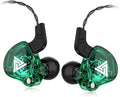 Gaming Earbuds with Mic,Universal 3.5mm HiFi Sport Headphones in Ear Earphone for Running with Microphone Headset Music Earbuds (with mic, Green)