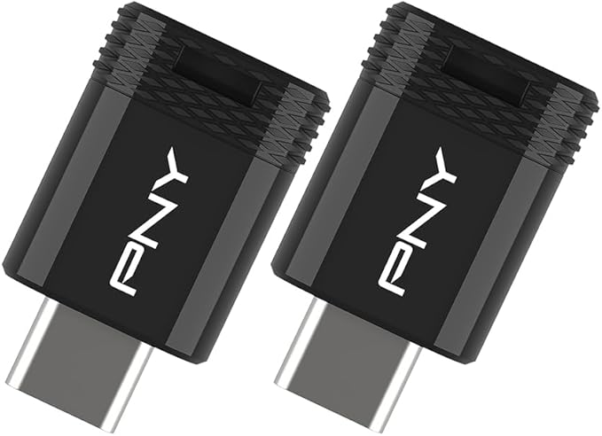 PNY Elite-X Fit Type-C 128GB USB 3.2 Flash Drive – Up to 200MB/s Read, Advanced Performance, Convenient Portable Data Storage, Ultra Compact Fit Design, Type-C Connector, 2-Pack