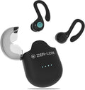 ZER-LON Wireless Earbuds, Bluetooth 5.3 Headphones 60hrs Playtime Noise Cancelling Wireless Headphones Waterproof Over-Ear Buds with Earhooks Built-in Mic Headset for Workout Sports (Black)