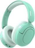 MIDOLA Kids Bluetooth Headphones Active Noise Cancelling Lightweight Wireless Headphone for Kid Volume Limited 85/94dB Foldable Over-Ear Headset with Mic,68 Hours Playtime,for Toddler Child Green