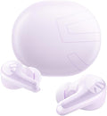 SoundPEATS C30 Hybrid ANC Earbuds, LDAC Hi-Res Audio, 52H Playtime, 52dB Adaptive Noise Cancelling Wireless Earbuds, 6-Mic Clear Call, 12mm Driver, Bluetooth 6.0, Multi-Point, IP54 - Pink
