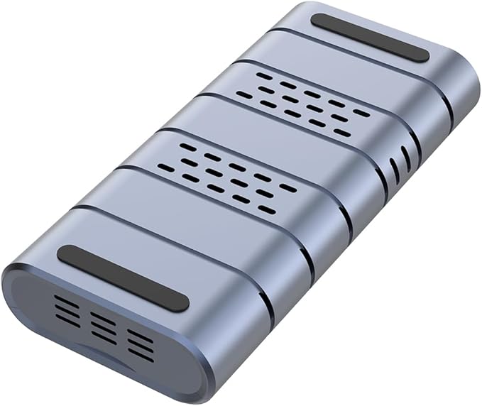 GODO 40Gbps M.2 NVMe SSD Enclosure ,Aluminum Type C USB4.0 Hard Drive Enclosure, Tool Free Installation, Support SSD Size 2230/2280 B+M /M-Key Compatible with Thunderbolt 4/3/USB4/3.2/3.1/3.0/2.0