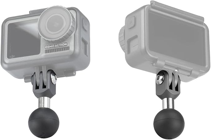 FANAUE GB-01 Action Camera Universal Ball Adapter Interface 1" Ball Assembly,Compatible with GOPRO Hero 9/10/11 and Other Brands of Action Cameras