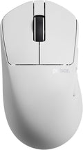 Pulsar Gaming Gears X3 LHD Crazylight Wireless Gaming Mouse, Ultra Lightweight 1.51 oz (43g), Hybrid Ergonomic, Optical Switch, 32000 DPI, 750 IPS, XS-1 Sensor, 8k Compatible (Left-Handed Uyuni White)
