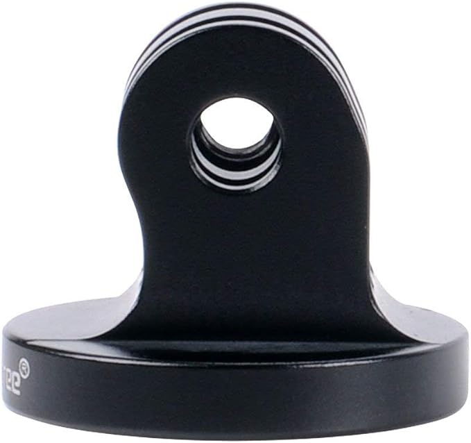 Smatree Aluminum Tripod Mount Adapter Compatible for Insta360 X5, Gopro Hero 13,12, 11, 10, 9, 8, 7, 6, 5, 4, 3+, 3, 2, 1 HD, Compatible with DJI OSMO Action 5 Pro/4/3 Camera