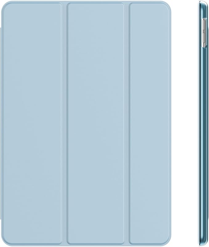 JETech Case for iPad Pro 10.5-Inch and iPad Air 3 (10.5-Inch 2019, 3rd Generation), Smart Cover Auto Wake/Sleep Cover (Light Blue)