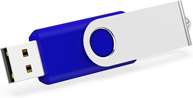 KOOTION 5 Pack 4GB USB Flash Drive Thumb Drive USB Drive 4 GB Jump Drive Memory Stick Pen Drive(5 Colors: Black Blue Green Purple Red)