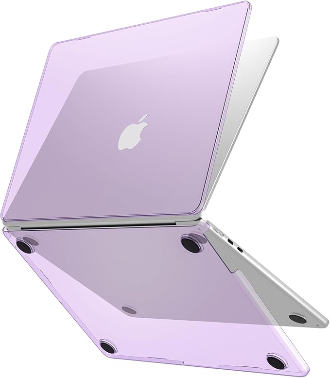 ProCase Hard Shell Case for MacBook Air 13 inch 2026 2025 2024 2023 2022, M5 A3449, M4 A3240, M3 A3113, M2 A2681, Laptop Cover for MacBook Air 13.6" -Purple