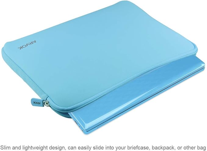ARVOK 15 15.6 16 inch Laptop Sleeve Ultra-Thin Case MacBook pro 16 inch Sleeve Water-Resistant Notebook Computer Pocket Tablet Briefcase Carrying Bag/Pouch Skin Cover for HP/Dell/Lenovo/Asus/Acer